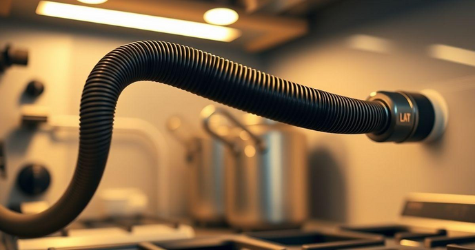 Mangueira flexível para gás de cozinha é essencial para segurança e eficiência na sua cozinha