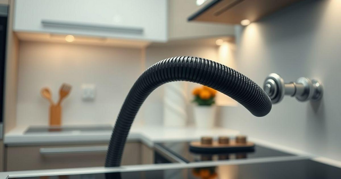 Mangueira flexível para gás é a solução ideal para segurança e praticidade em sua cozinha