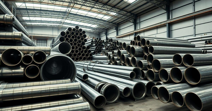 Tubos de aço: Versatilidade e Resistência