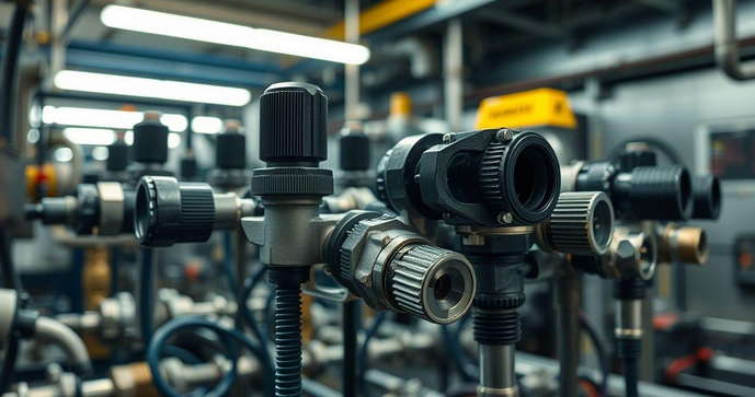 Conexões pneumáticas essenciais para eficiência industrial
