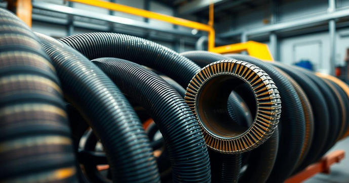 Mangueiras de alta pressão para garantir segurança e eficiência em aplicações industriais
