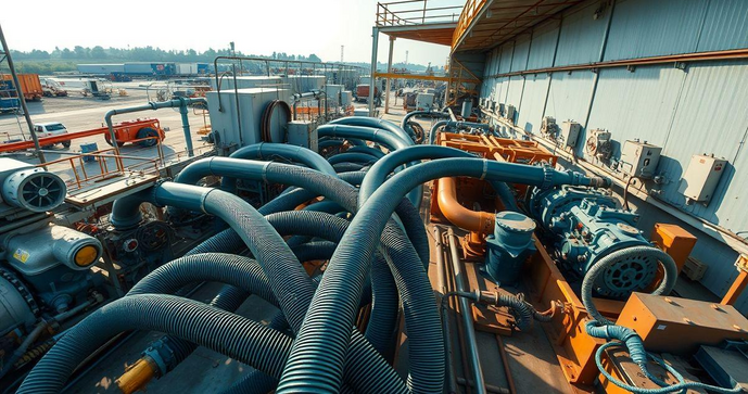 Mangueiras industriais essenciais para otimizar sua operação