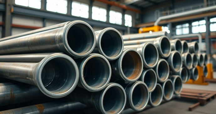 Tubo de aço galvanizado como a melhor opção para construção e indústria